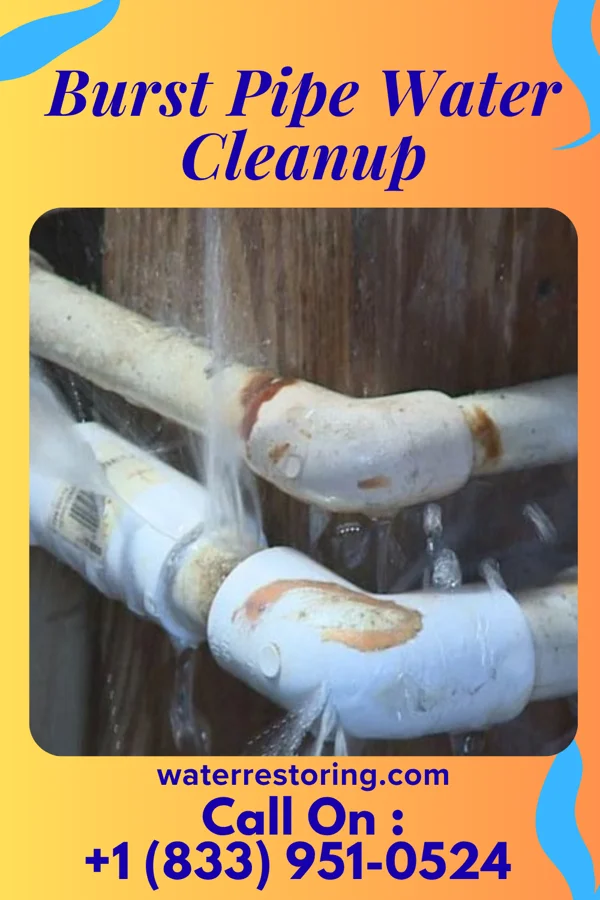 Burst Pipe Water Cleanup in Russell, IA